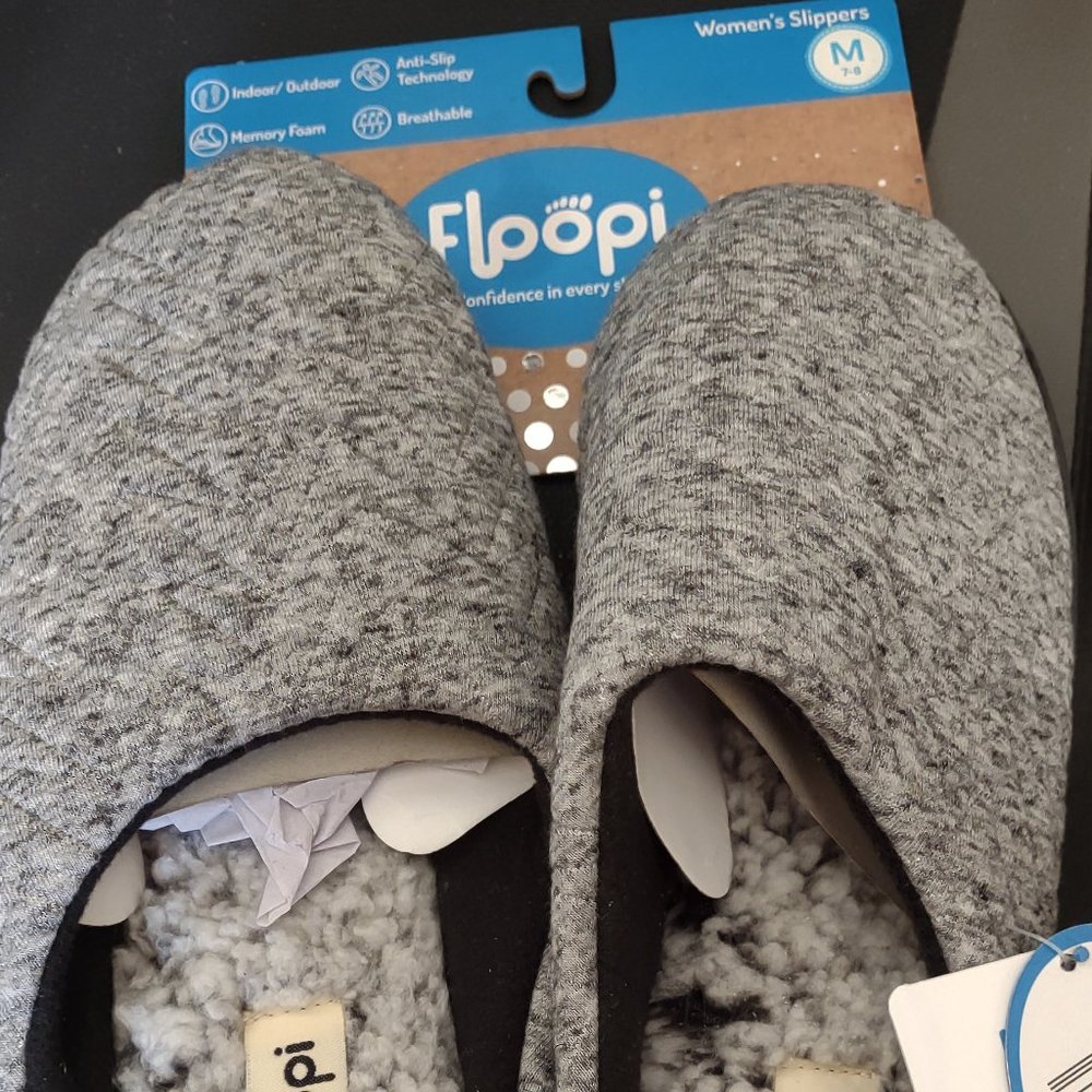 Floopi Quilted Clog Slippers